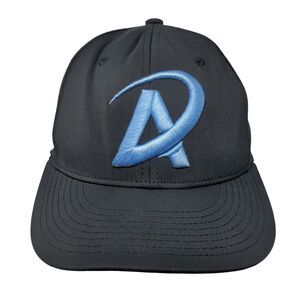 Champro Fitted Hat Black Size S/M Embroidered A Logo #12 HC1